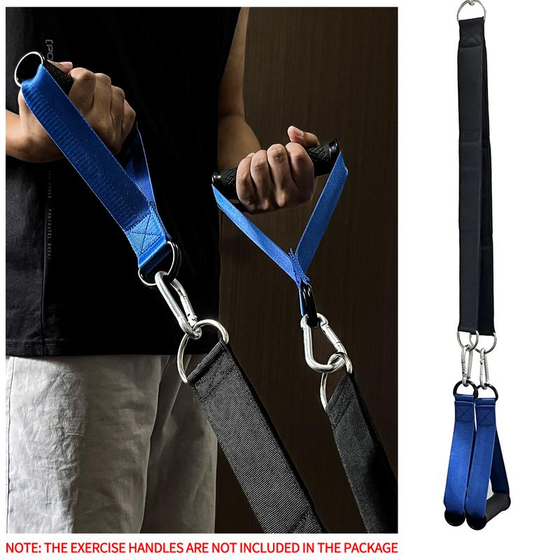 Versatile Tricep Rope Extra Long Tricep Pull Down Rope for Fitness Cable Machine Attachment for Pulley System Gym LAT Machine