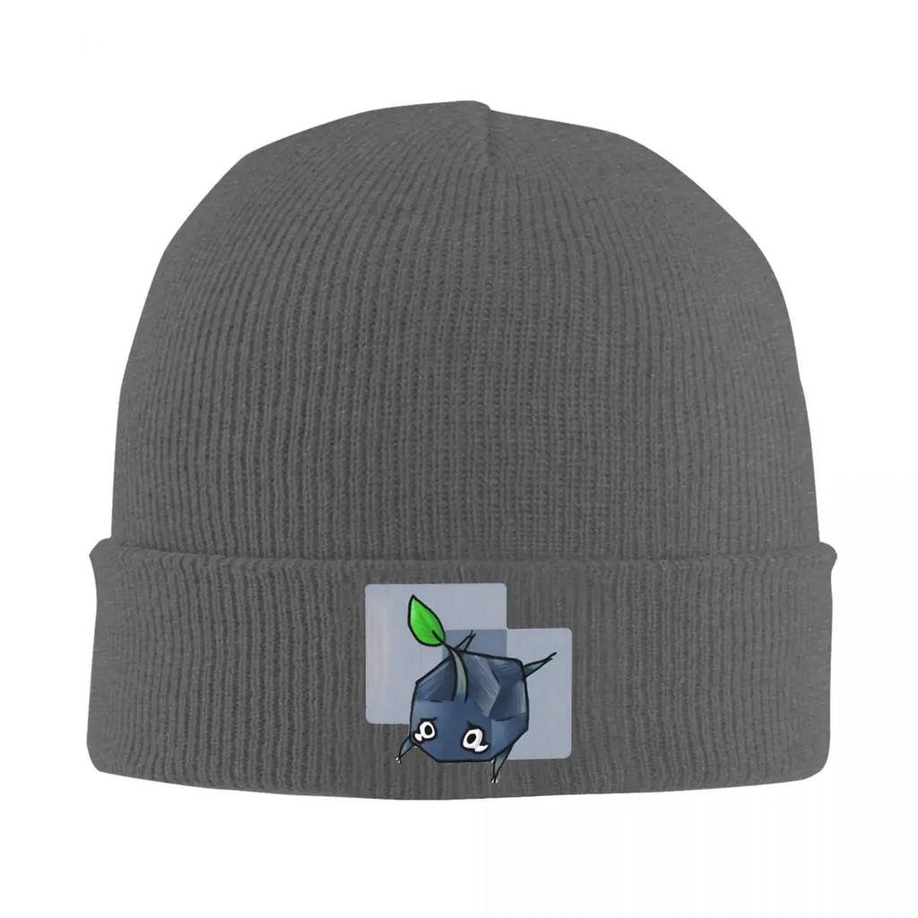 Pikmin Rock Hat Autumn Winter Beanie Warm Cartoon Kids Caps Unisex Acrylic Knitted Hat