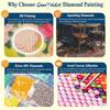 Diamond painting DIY kit landscape bookstore street view home room decoration