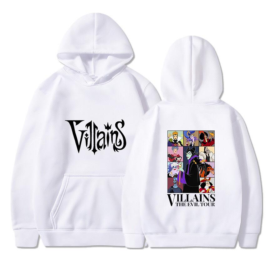 Villains Hoodie Sweatshirts Men Women Fashion Casual  Autumn Winter Fleece Streetwear Tops