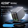 425W Gallium Nitride 10-Port Fast Charger for Phones, Laptops & Tablets