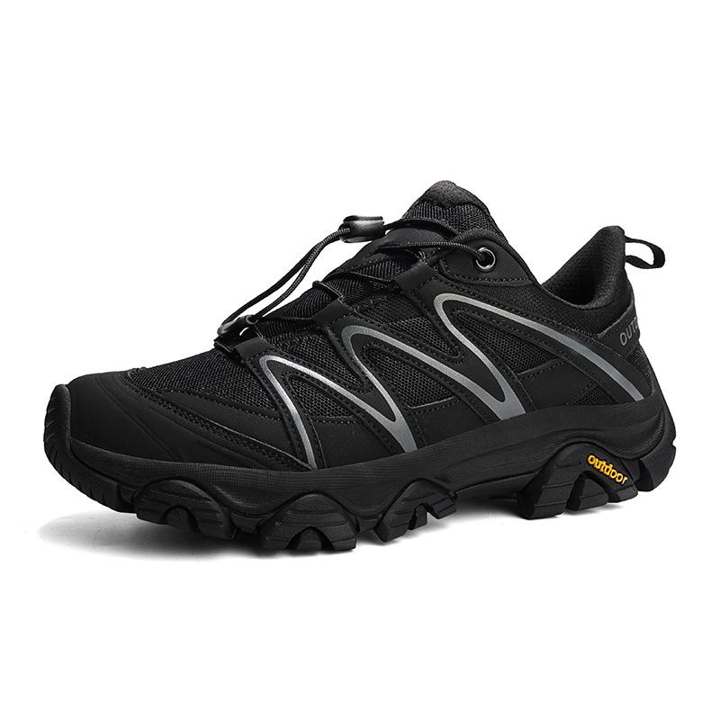 New men's casual single shoes fly-woven breathable fashion running men's shoes soft-soled sports shoes