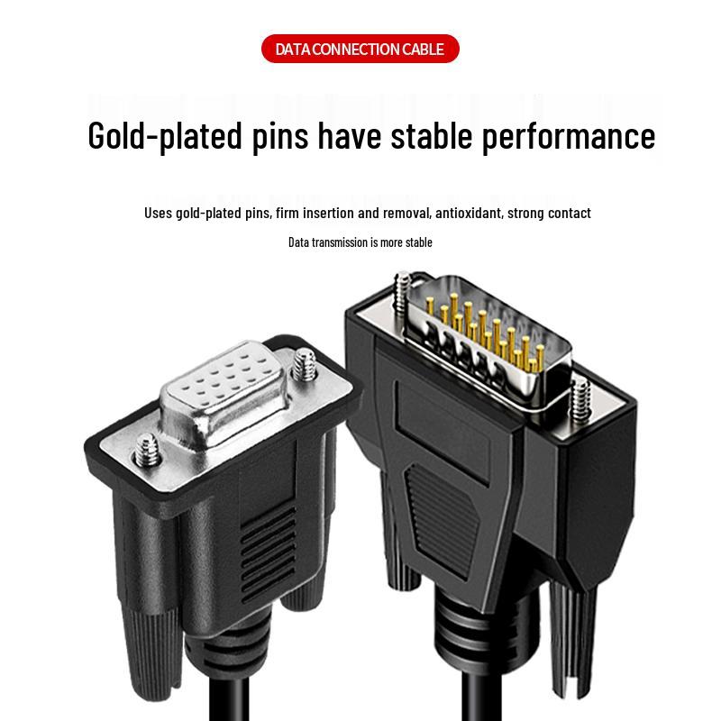 ZONWAN VGA to DB15 Male-to-Male Data Cable