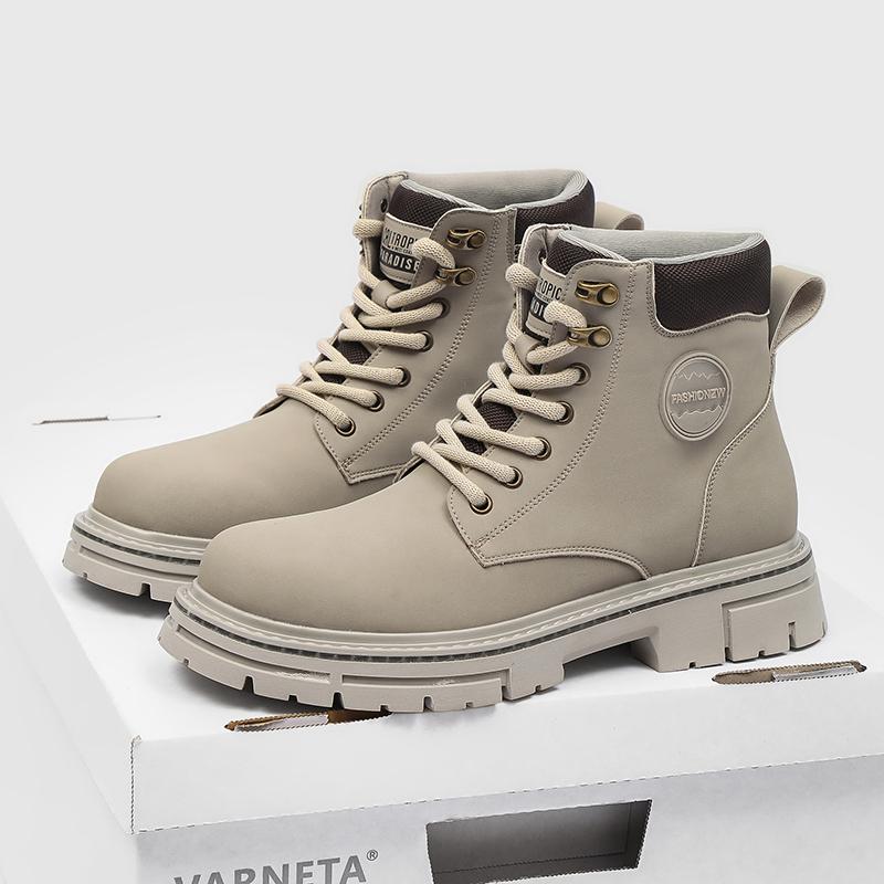 Fashion Men Classic Retro Motorcycle Ankle Boots Genuine Leather Western  Cowboy Men Boots High Quality Chelsea Anti-slip Wearable Shoes