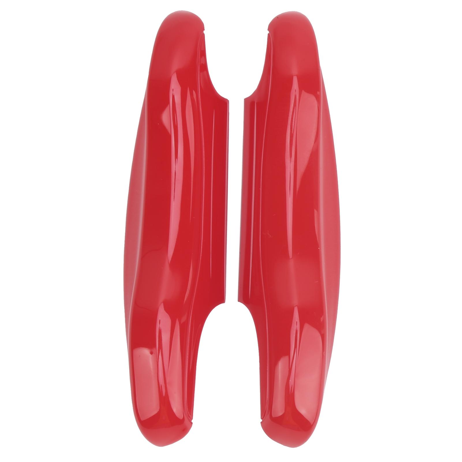 Coque de clé télécommandée Housse de protection Compatible pour Porsche Cayenne Panamera Cayman Red