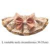 Fashion Lace Pet Bib Dog Pomeranian Bichon Scarf Adjustable Bowtie Organza Puppy Kitten Bib  Cute Ruffle Floral Scarf CatProduct