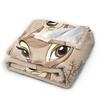 Schattige Bambi deken Cartoon Hert Flanellen Plaid Zomer Airconditioning Decoratie Zacht Warm Bedspreien,