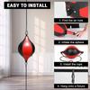 Boxing Double End Bag Flexible Punching Ball Elastic PU Leather Double End Punching Bag for Gym Fitness Coordination Core