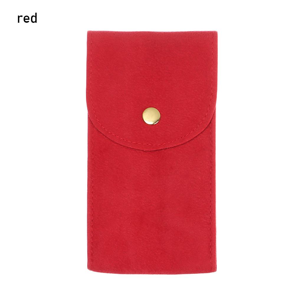 Portable Watch Bag Gift Shock-proof Press Velvet Snap Design Jewelry Box Watch Packing Pouch Storage Bag Single Watch Display