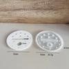 Round Silicone Mold For DIY LED Candle Holders Sturdy And Easy To Demold For Creative Homes Decors Projects