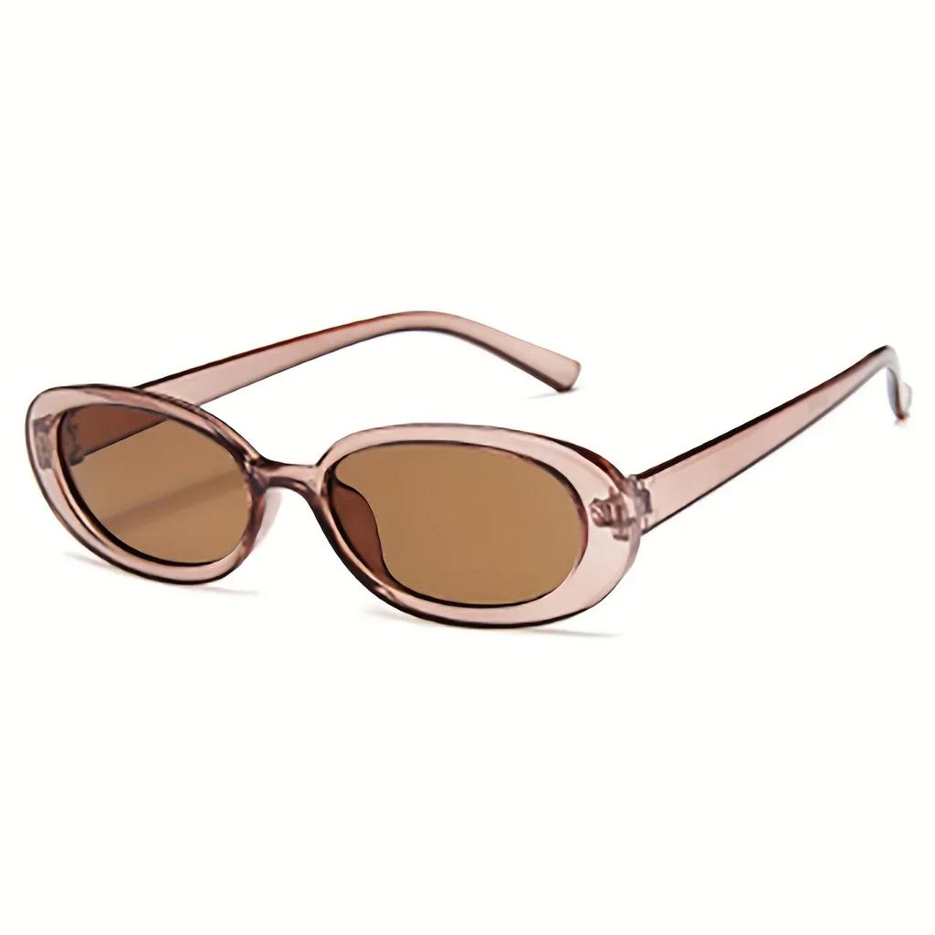 1/2PCS Women Small Oval Sunglasses Vintage Women's Brand Designer Sun Glasses Fashion UV Protection Shades