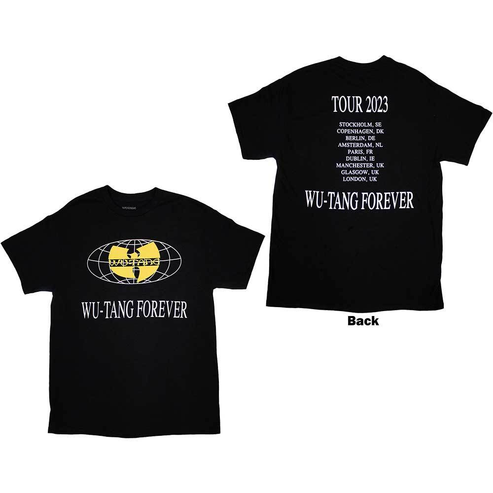 Wu-tang Clan Tour  23 Wu-Tang Forever T-Shirt Black New M