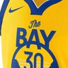 Nike NBA Jersey Basketball Jersey/Vest AU Player Edition Golden State Warriors Yellow Men's AT9842-728