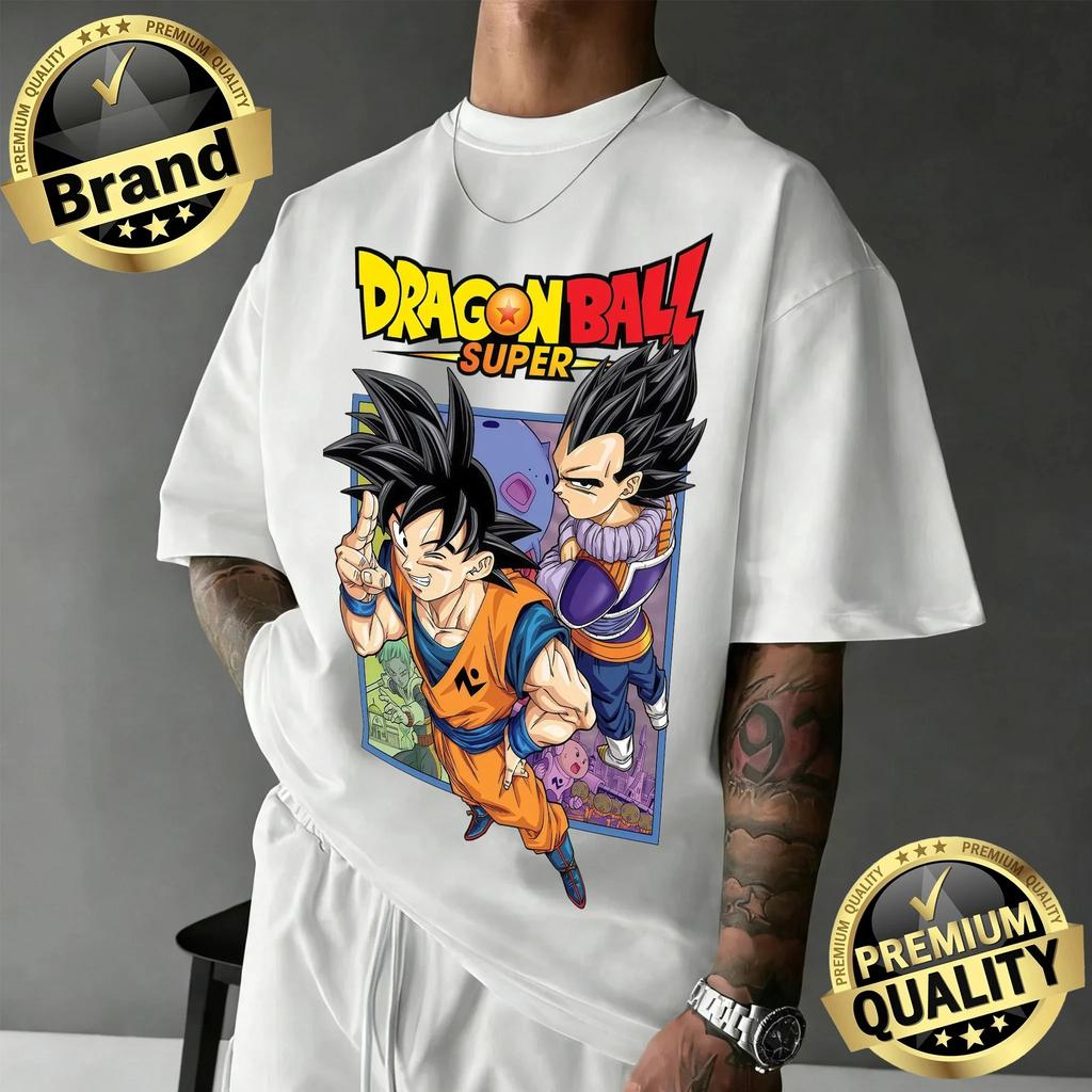 Dragon Ball 40th Anniversary Son Goku Anime Streetwear Tshirt Unisex Extra Size Casual Y2k Printed Summer 2026