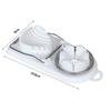 Multifunctional Egg Slicers Stainless Steel Slicer Fancy Splitter Egg Cutting Tool Home Two In One Egg Cutter Kitchen Gadgets