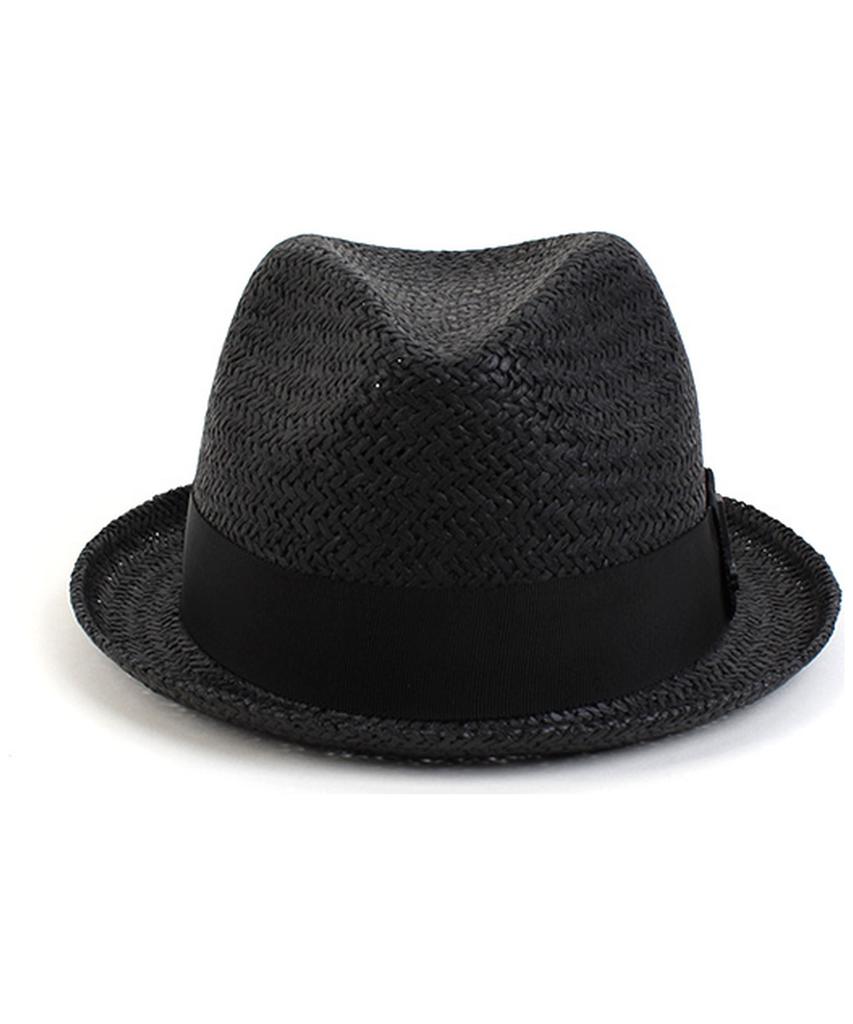 Yunibeosyeolkemiseuteuli Punk Short Black Summer Fedora Summer Hat