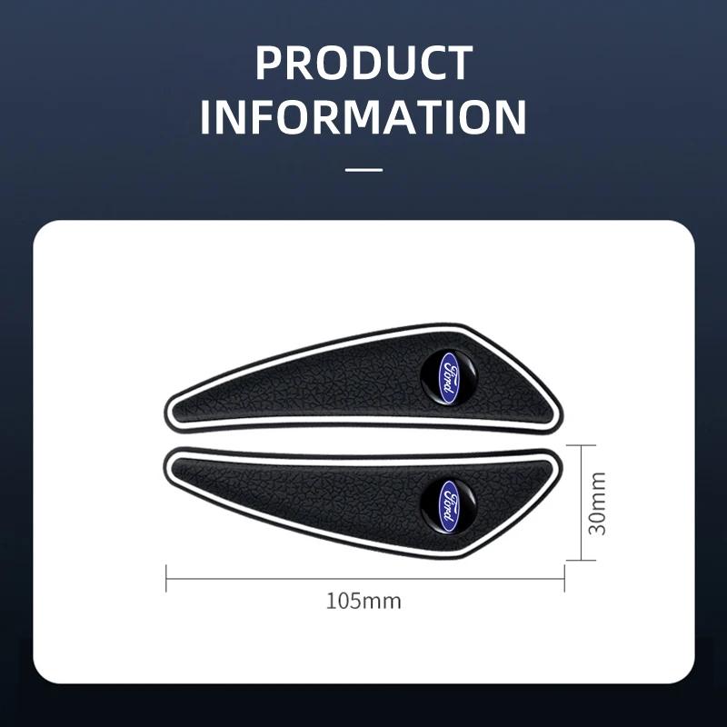 Car Door Edge Protection Guards Buffer Trim Molding Protection Strip Scratch Protector For Ford Raptor Fiesta Focus 2 3 4 Mondeo