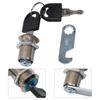 Fashion Hot Mailbox Lock Mailbox Box Hook Lock Drawer Elements File 16/20/25/30mm Key Keyed Wardrobe Cupboard Cylinder