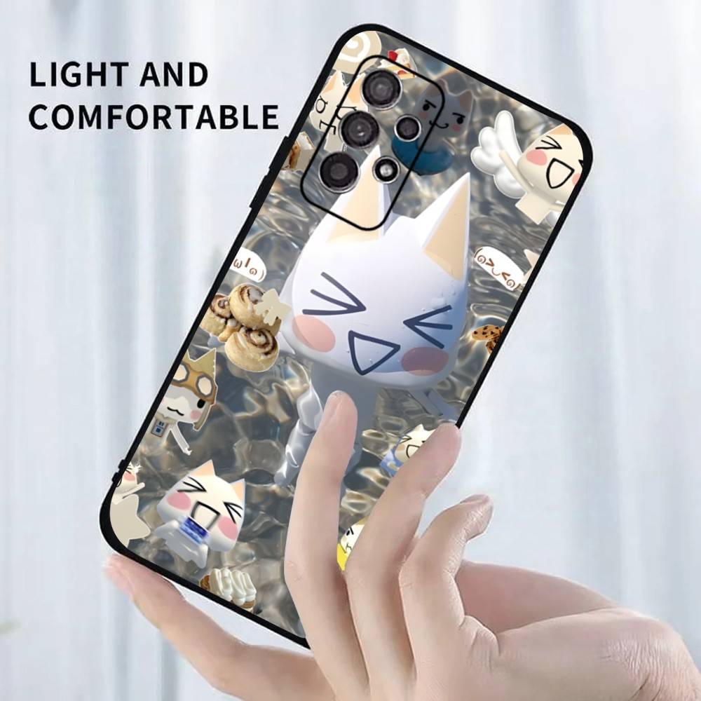 

Милый Чехол-Телефон Т-Торо И-Иноуэ Кот Для Samsung S25,S24,S23,S22,S21,S20,S10,Ultra,Plus,Lite,FE,Мягкий Силиконовый Черный Чехол Samsung S225G