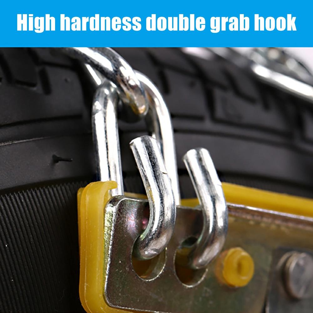 Universal Steel Truck Car Wheels Tyre Tire Snow Ice Chains Belt Winter Anti-skid Vehicles SUV Wheel Chain Mud Road Safety