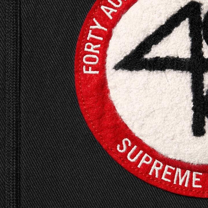 Supreme 40 Acres Twill Baseball Jersey Black