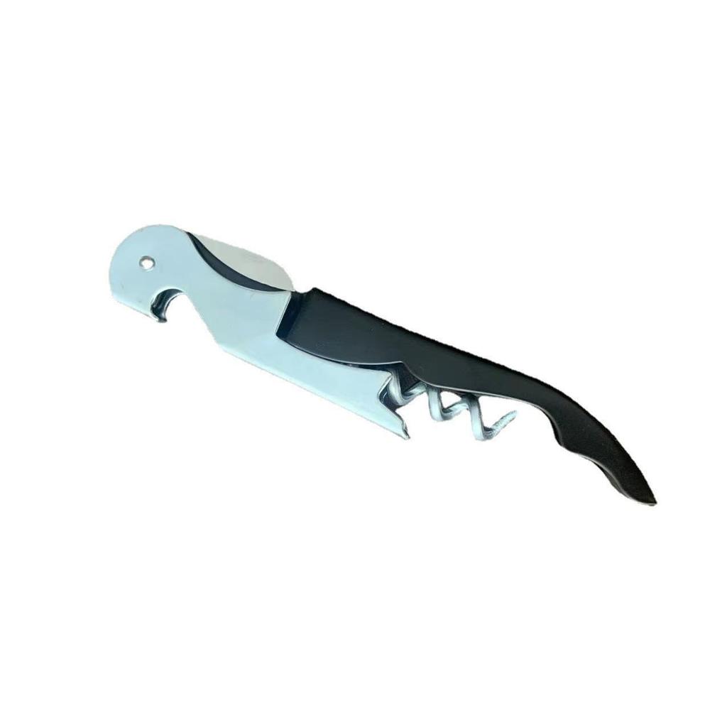 Portable Two-in-One Colorful Corkscrew and Red Wine/Beer Bottle Opener with Custom Logo Option
