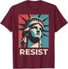 Retro Vintage Resist Statue of Liberty Resist Unisex T-Shirt