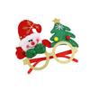 Christmas Glasses For Holiday Party, Funny Xmas Eyewear Props Santa Reindeers Style Costume Accessory For Festive Dress Up