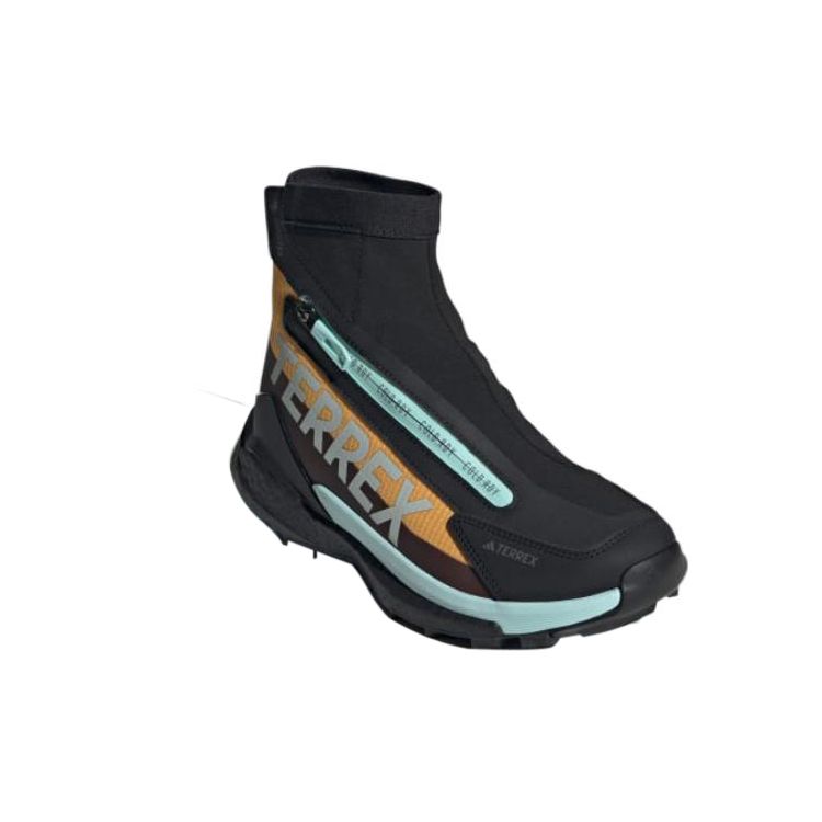 Adidas Terrex Free Hiker Black Preloved Yellow Aqua Men Sneakers Wonder-Silver Semi-Flash-Aqua IG0248