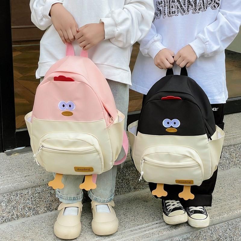 Cute Japanese Style Chick Backpack Perfect For Students With Spacious Capacity And Fun Design