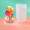 Light Resin Silicone Molds Cylinder Light Resin Mould for DIY Desktop Ornament Table Lamp Table Candle Home Decorations