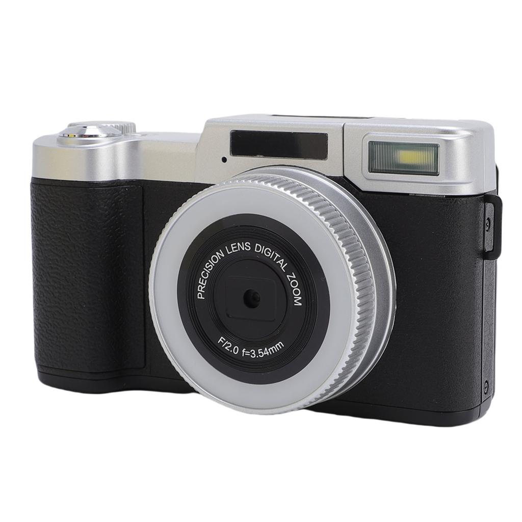 4K Digital Camera Autofocus 64MP Vlog Camera with 2.8 Inch 180 Degree   Screen Travel Camara for Photography