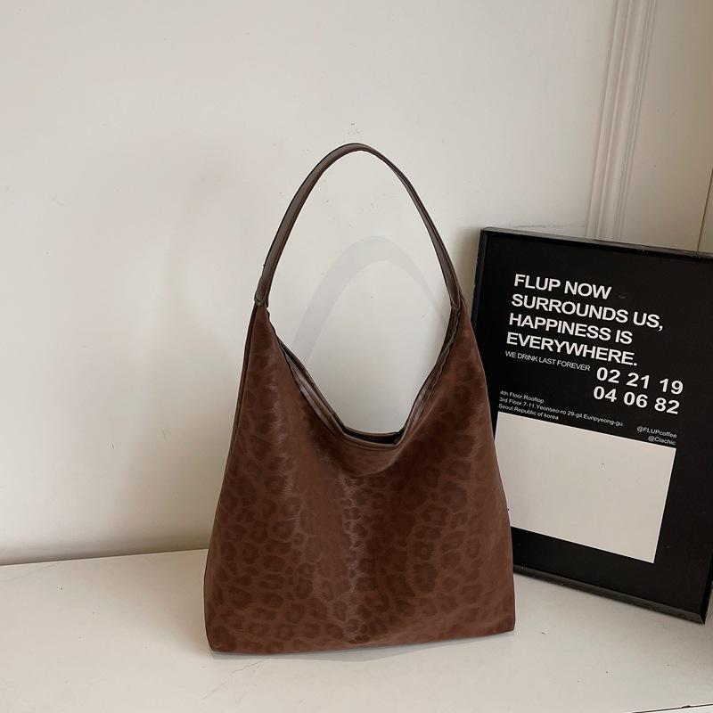 

Ретро, Нишевый, Простой, Модный, Высококачественный, Сумка-тоут большой вместимости, Женская сумка на одно плечо кофейный