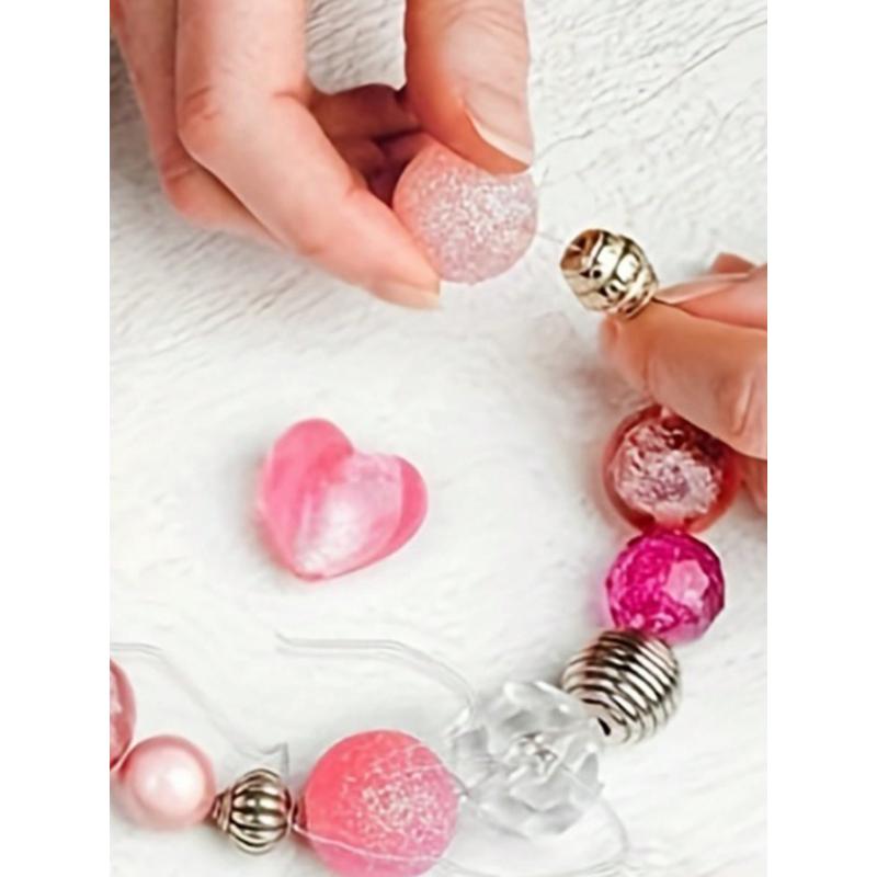 1 stuk Elastisch Koord 1mm Diameter Transparant Elasticiteitsdraad 100m Stretch Kralenkoord Sieraden Maken Voor DIY Armband Ketting, En Andere Accessoires Zomer