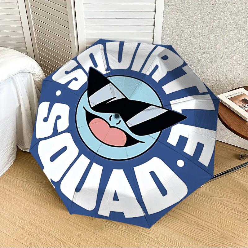 

1pc Squirtle, Pokémon Automatic Folding Umbrella] Durable Iron Frame & Rod, Portable Folding, Makes a Great Holiday Gift yy251016246