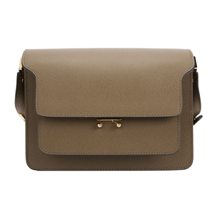 

Marni Trunk Bag Medium Cigar Women Bags Brown SBMPN09NO1-LV520-ZM28N Basic Set (Bag+Dust Bag)