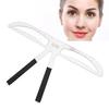 Tattoo Eyebrow Ruler Eyebrow Measure Balance Extension Ruler Shape Stencil 1#