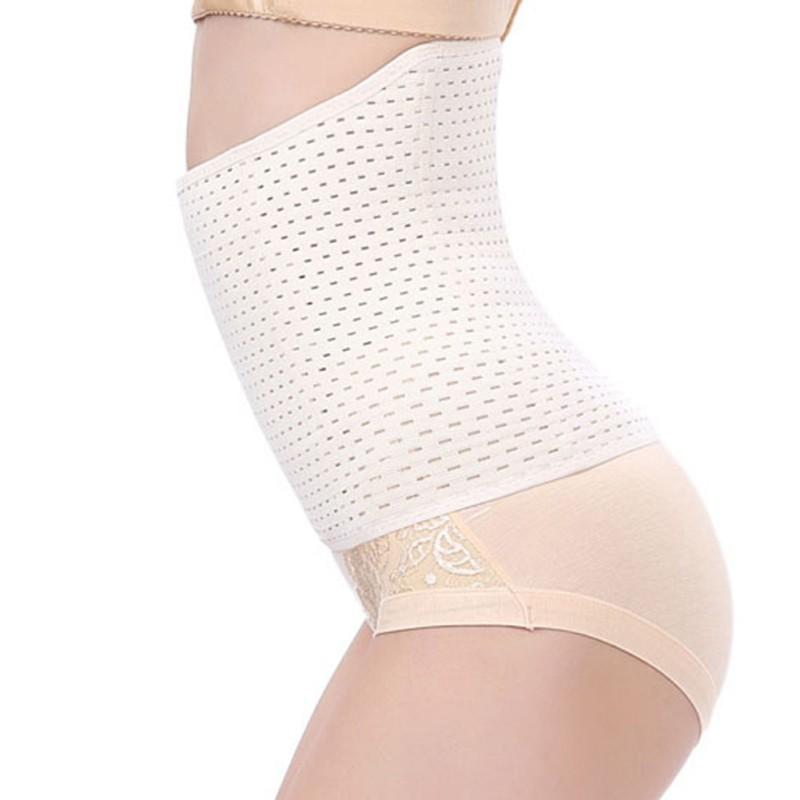 Postpartum Waist Trainer Corset Abdomen Body Shapers Belts Puerperal Butt-lifter Seamless