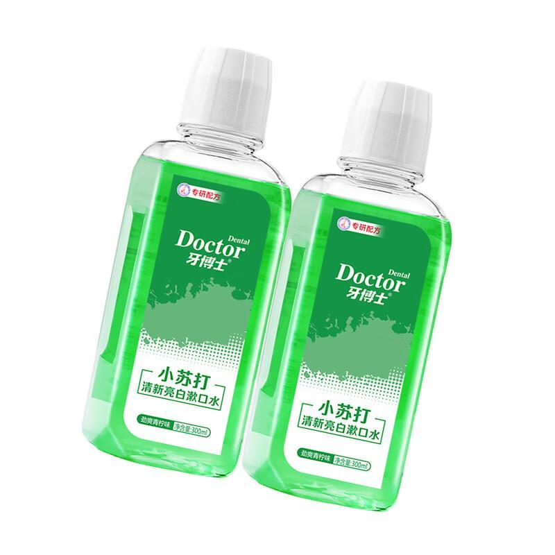 Dr. Tooth Baking Soda Fresh Whitening Mouthwash (2 x 300ml)