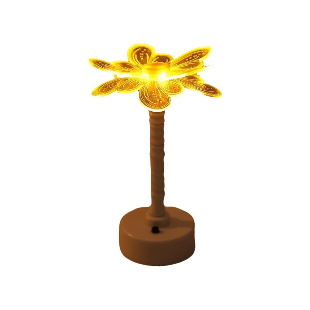 Minimalist Design Retro Gold Table Lamp Soft Ambient Lighting LED Night Lights Home Decor