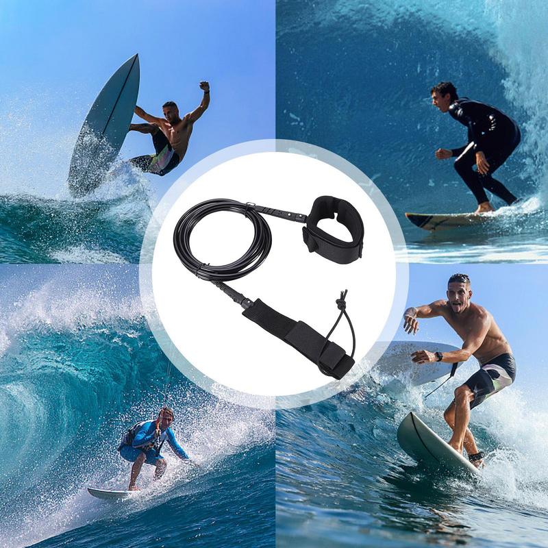 Paddleboard Leash Paddle Board Accessories Surfboard Foot Rope Paddle Board Replacement Parts Straight Surf Board Leashes For