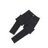 Slub Pattern Black Outer Wear Leggings Women's High Waist Elastic Tight Body Thin Small Feet Magic Small Black Pants Spring and Autumn
