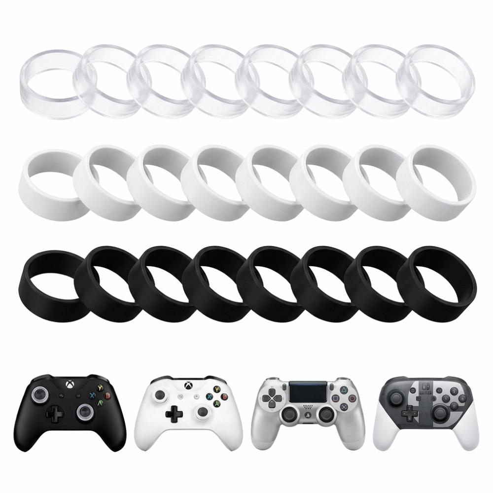 8PCS Anti Wear Joystick Protection Rings for PS5 PS4 Pro Xbox VR2 ROG Joystick Protection