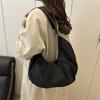 Large Capacity Shoulder Bag Texture Simple Crossbody Bags for Women Men Casual Daypack Simple Japanese Style Bags for Travel