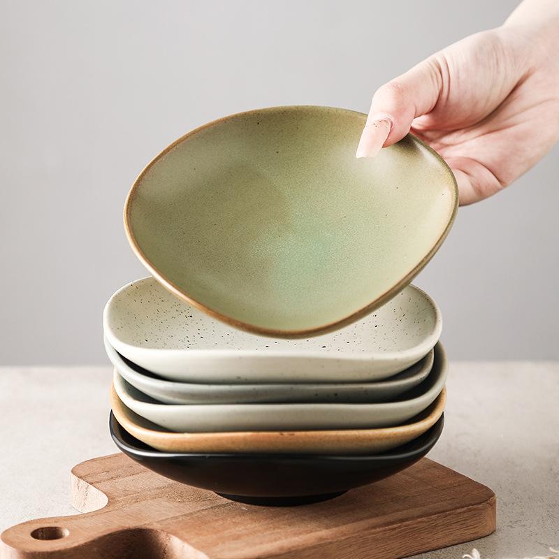 Ceramics Sauce Dipping Bowls For Ketchup Mustard Mayonnaise Wasabi Dipping Dishes Mini Sauce Plates For Sushi Dumplings Snacks
