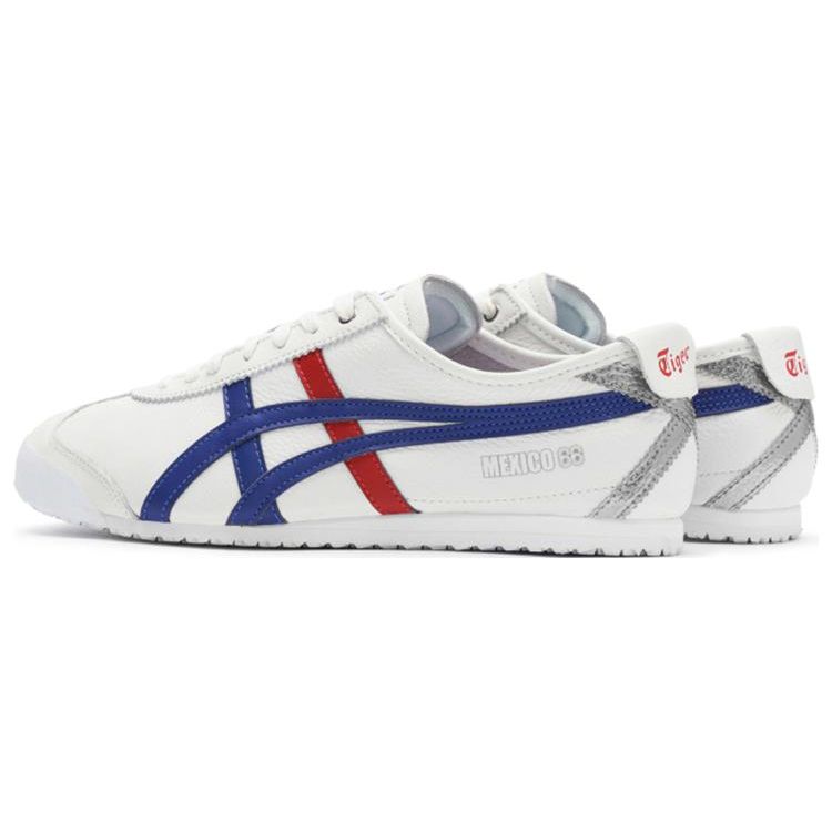 ONITSUKA TIGER Mexico 66 Lightweight Comfortable Leather Slip Resistant Durable Low Top Casual City Commuting Running Shoes 1183C126-100