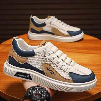 Fashion Original Men's Sneakers Mesh Lace Up Sports Shoes Breathable Casual Sneakers for Men Outdoor Male Running Zapatillas De Hombre