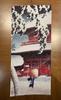 Ukiyo-e hand towel from Kawase Hasui's Twenty Views of Tokyo, Zojoji Temple, Shiba