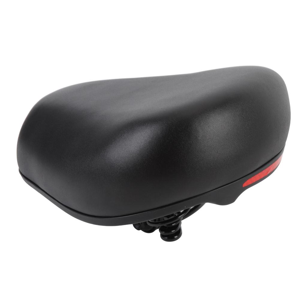 Pogrubiona Wygodna Poduszka na Siedzisko Roweru Elektrycznego Amortyzująca Wstrząsy Siodło Skutera Elektrycznego z Refle