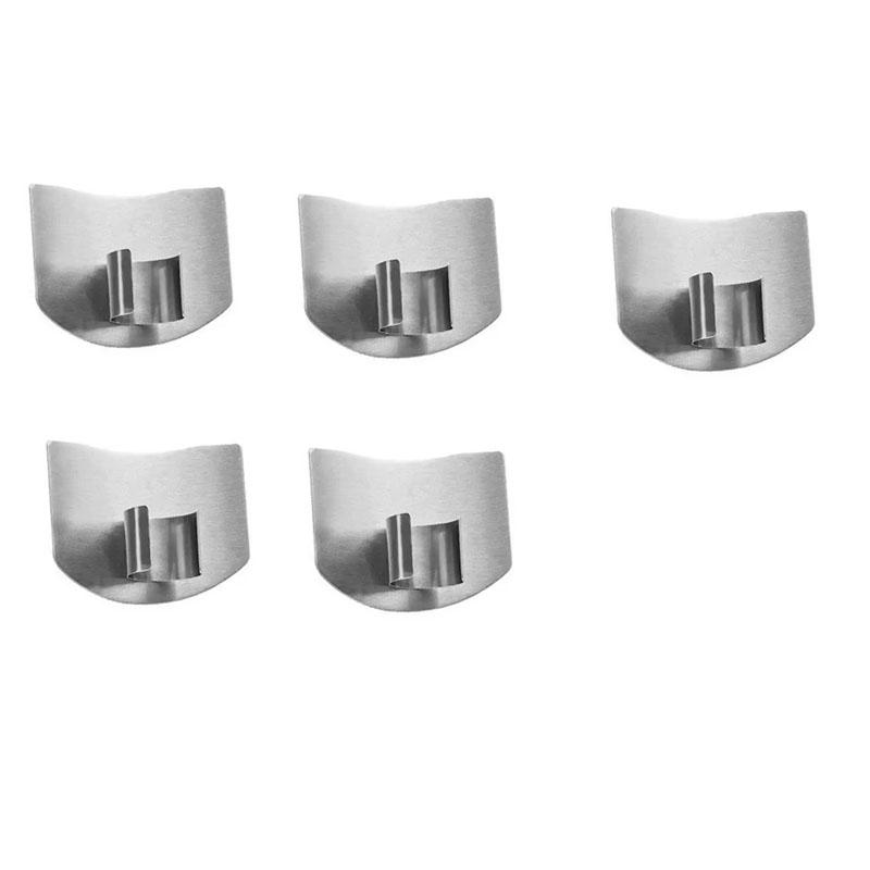 Stainless Steel Finger Guard Rustproof Anti-Cut Vegetable Chopping Protector for Home Cooking Food Prep Gifting